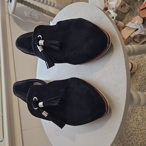 Black Tassel Loafers